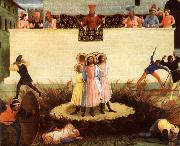 Fra Angelico The Attempted artyrdom of ss cosmas and damian oil painting reproduction
